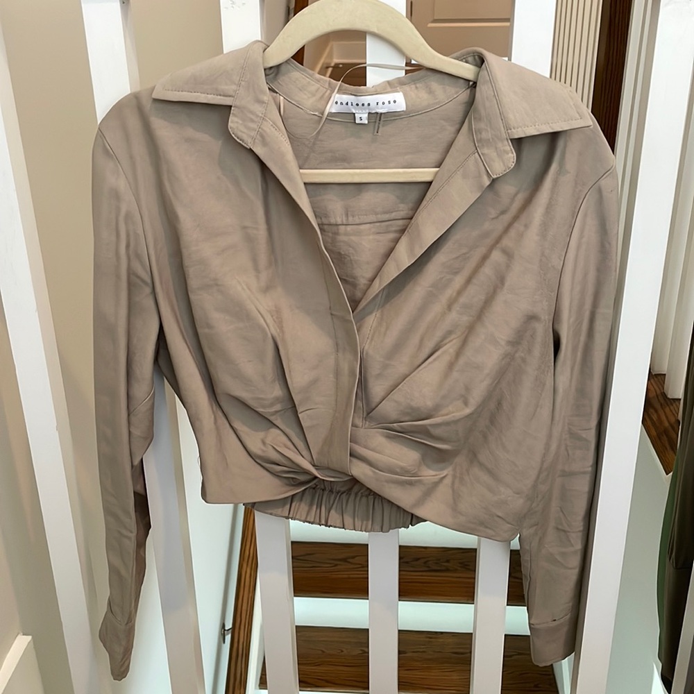 Worn once super cute endless rose blouse